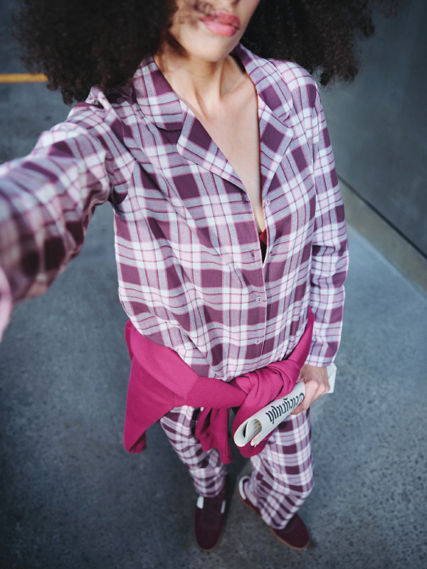 Pamučna pidžama za žene