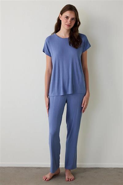 hailee-solid-pidzama-set