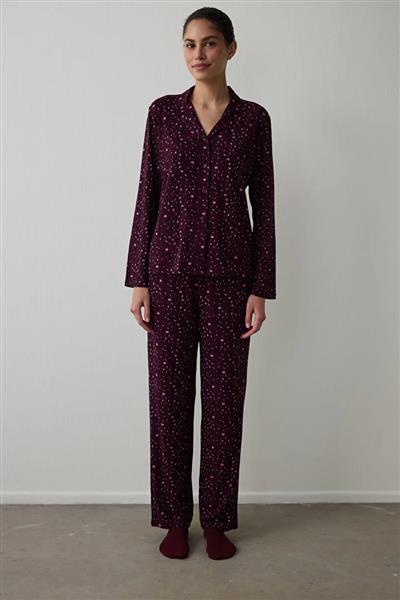 leopard-print-rib-pidzama-set