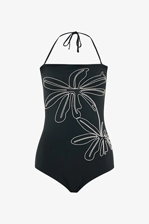 Embroidery Strapless kostim