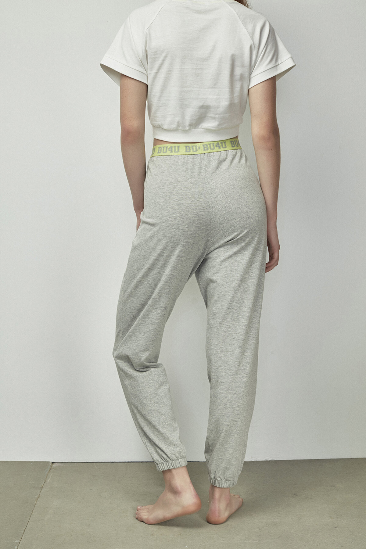 BU4U LOGO TAPE JOGGER PANTOLON GE8