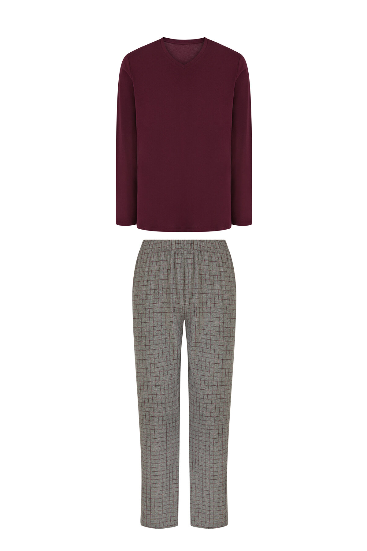 Burgundy pidžama set
