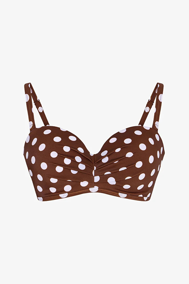 Polka Dot Lotus Top