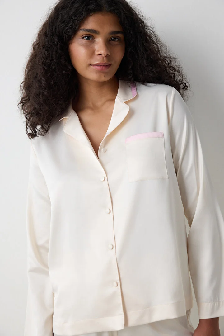 Satin Solid pidžama set