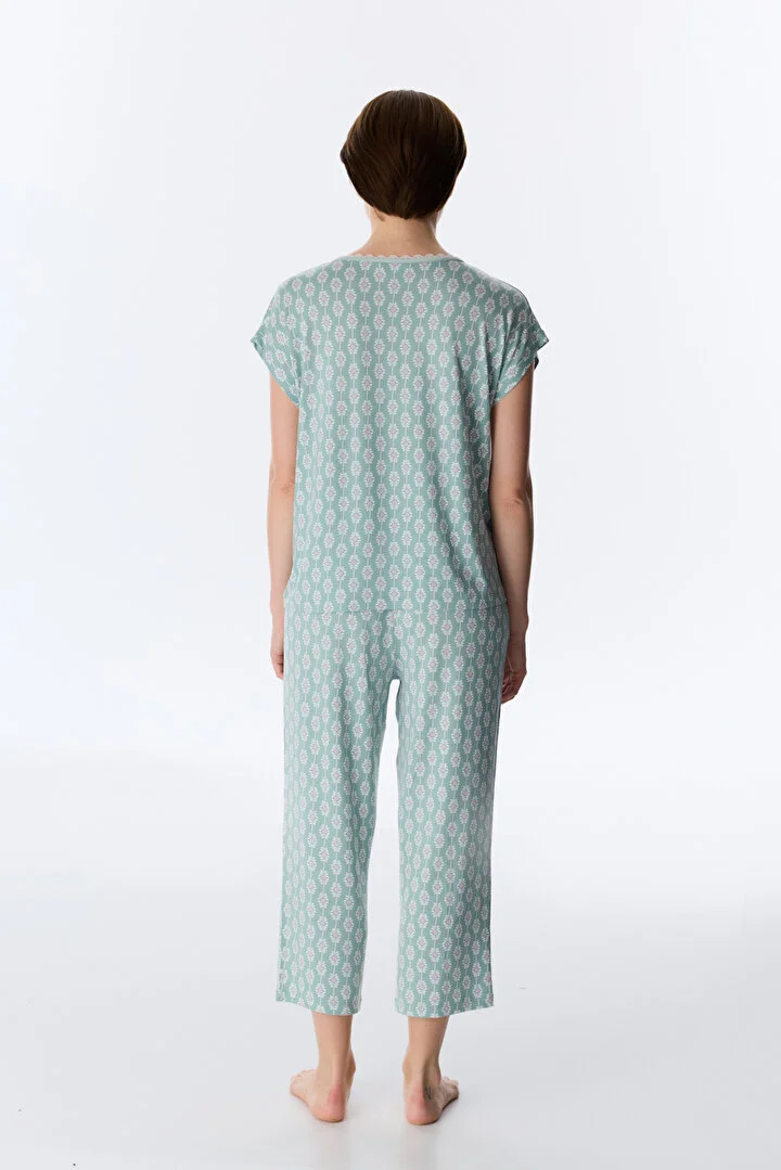 Alia Green kapri pidžama set