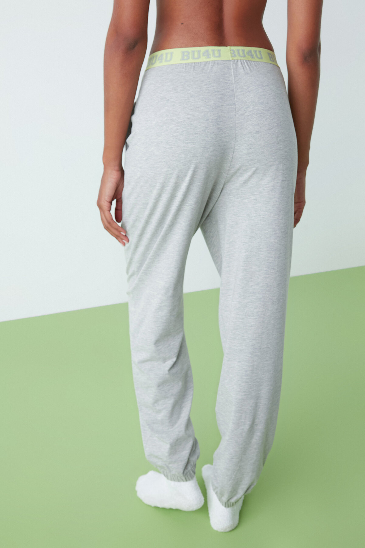 BU4U LOGO TAPE JOGGER PANTOLON GE8