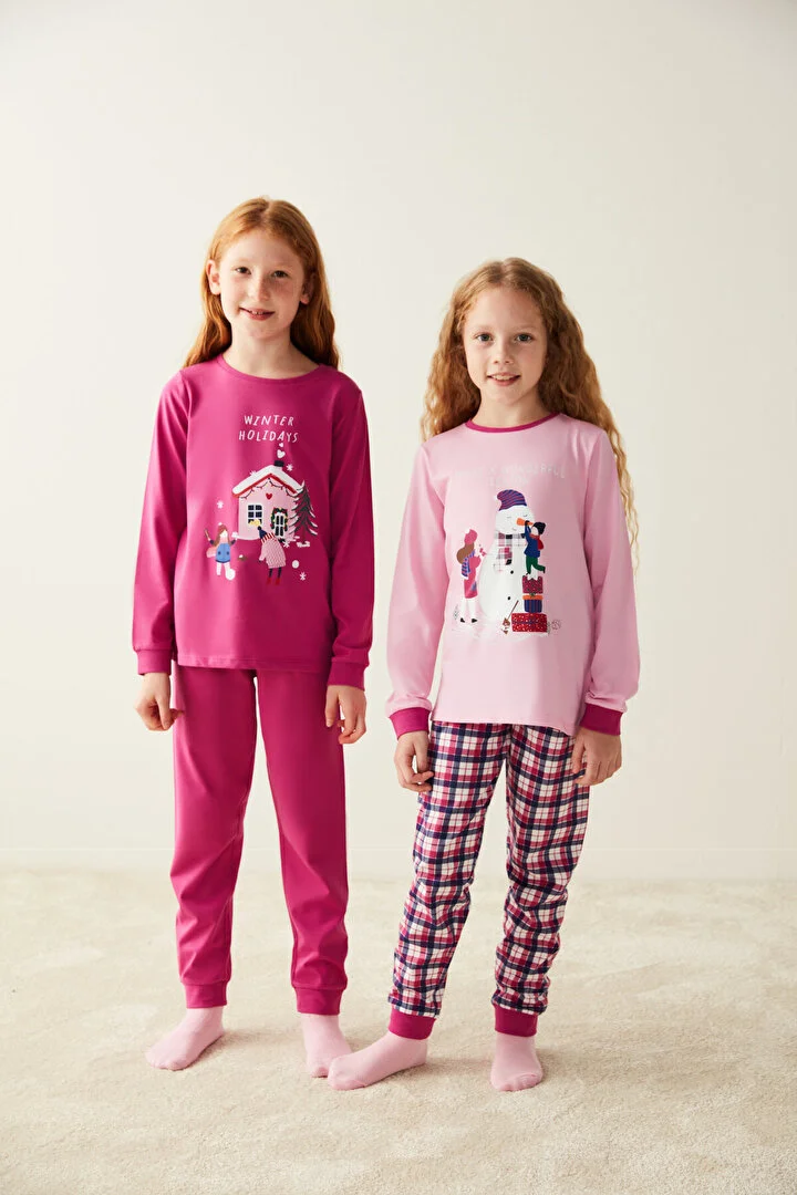 Girls Holiday 4u1 set pidžame