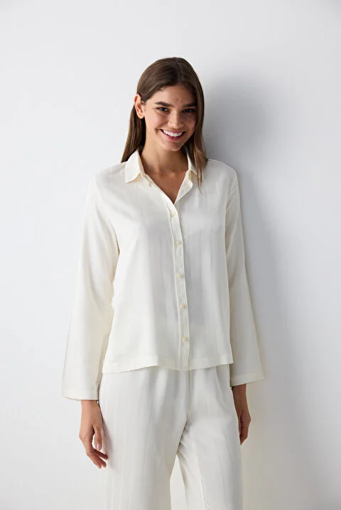Carrie Ecru pidžama set