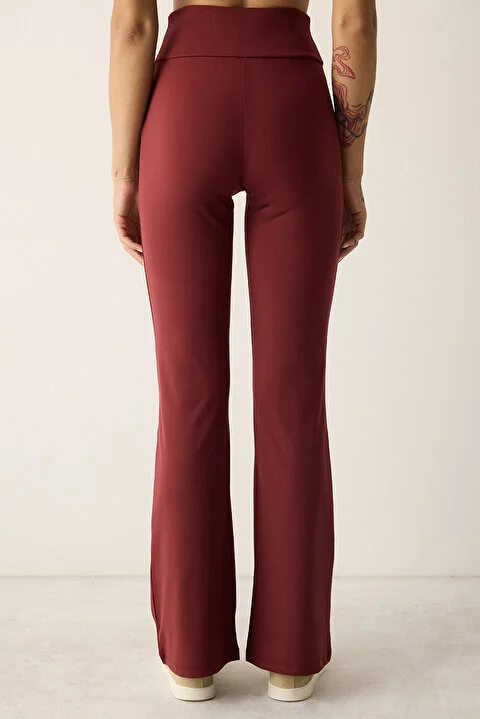 Front Detailed Flare hlače