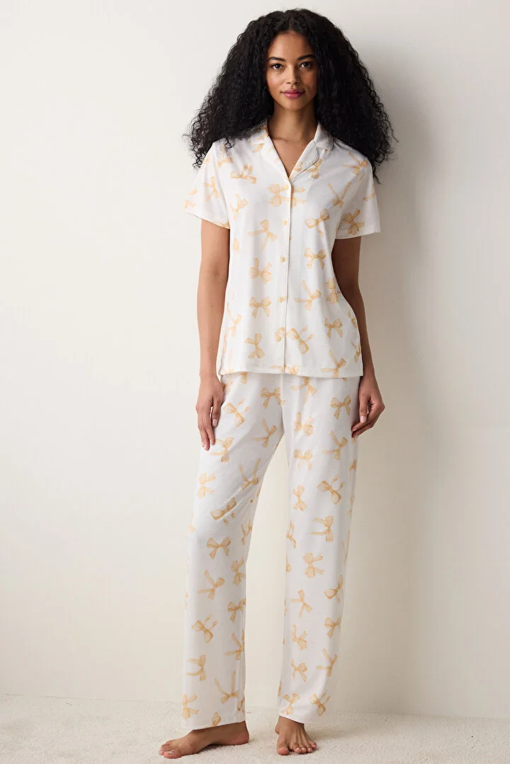 Yellow Bows pidžama set