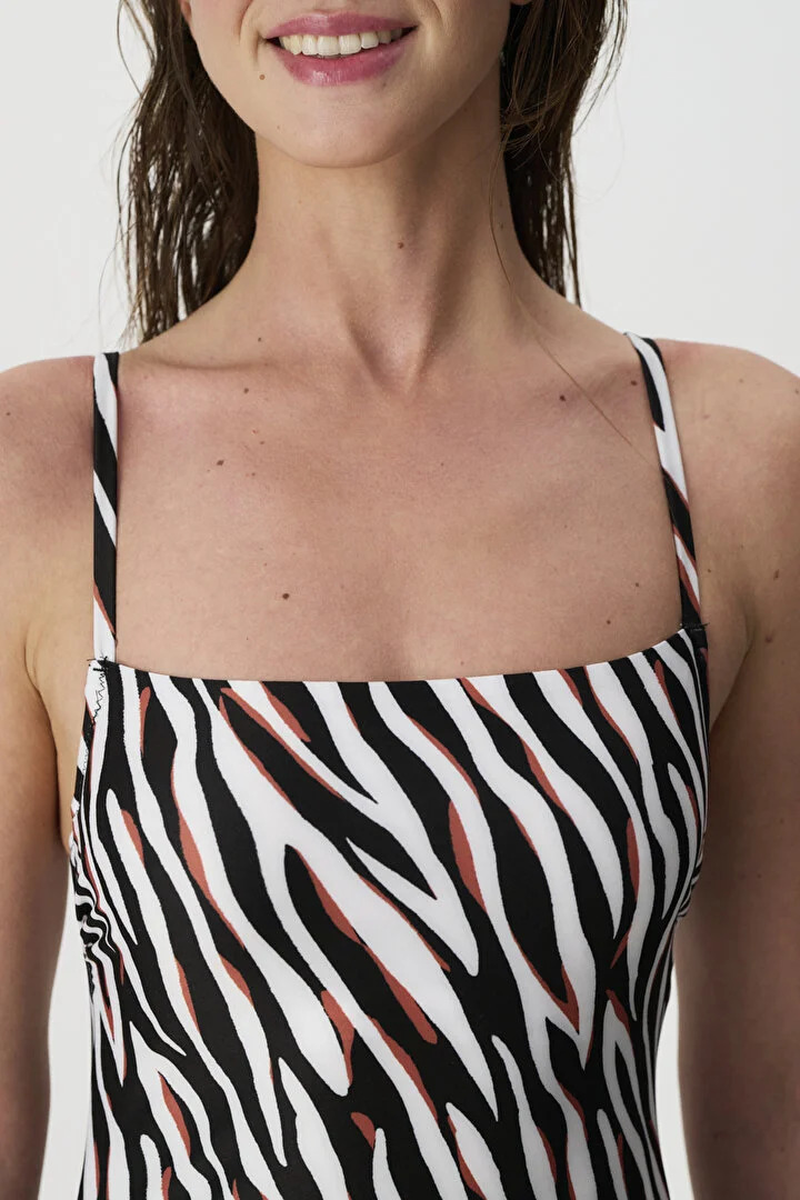MACEY STRAPLESS BALEN SUIT MIX