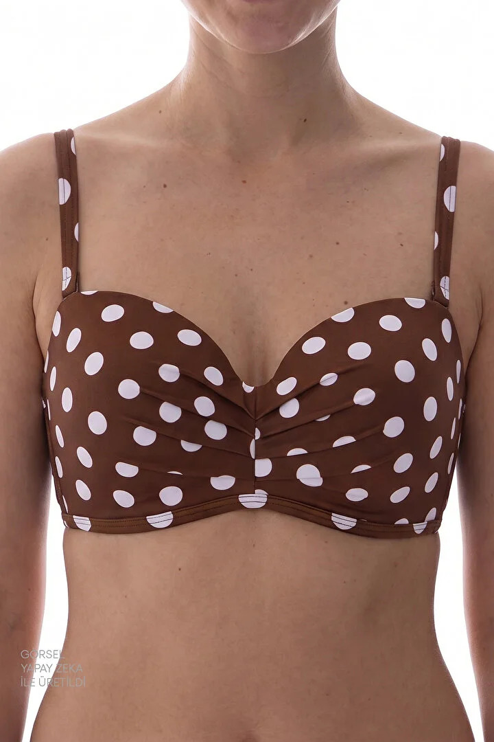 Polka Dot Lotus Top