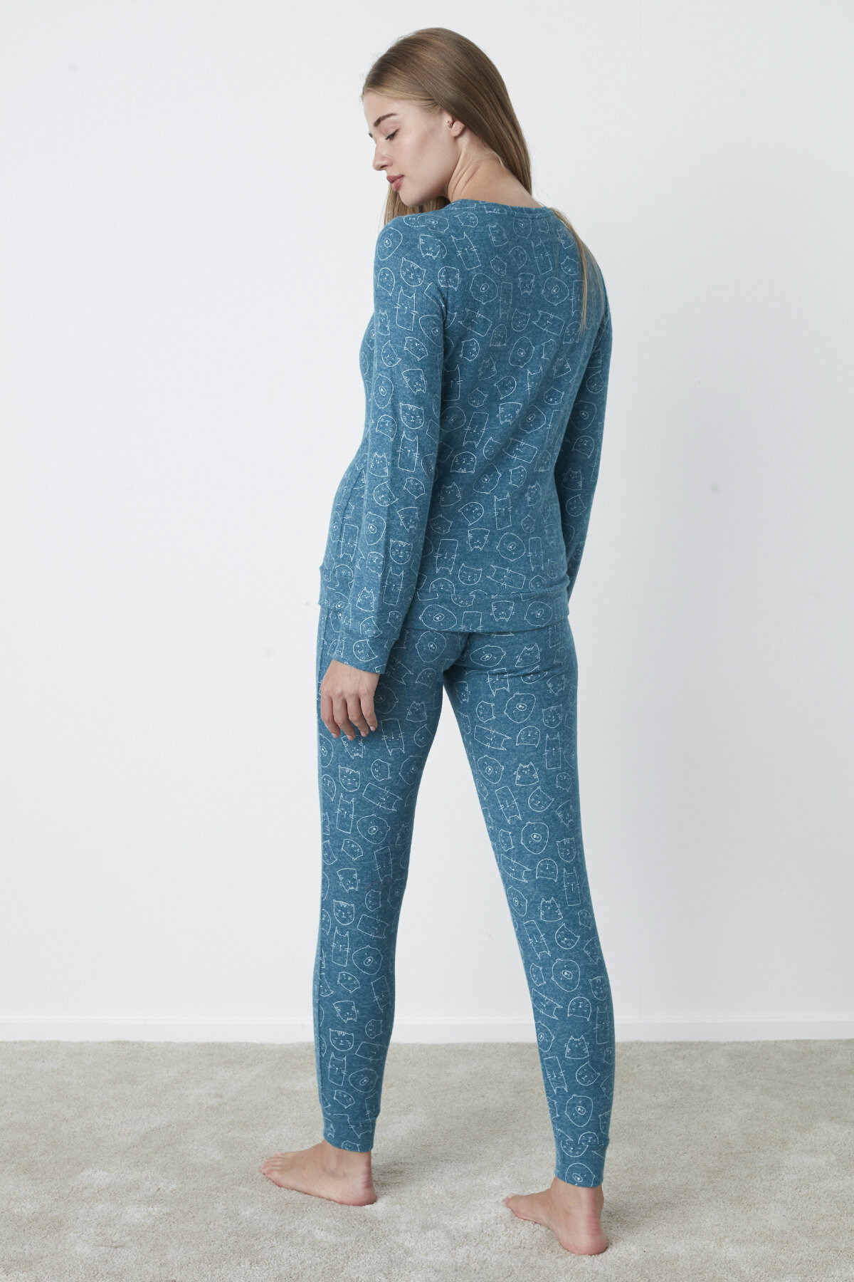 COZY FRIENDS LS PANT SET PT15