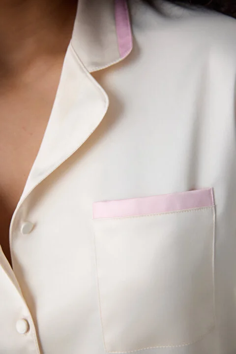 Satin Solid pidžama set