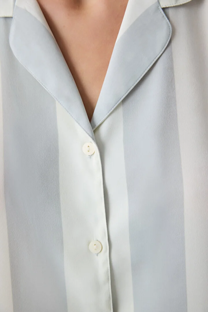 Aria Satin Grey pidžama set