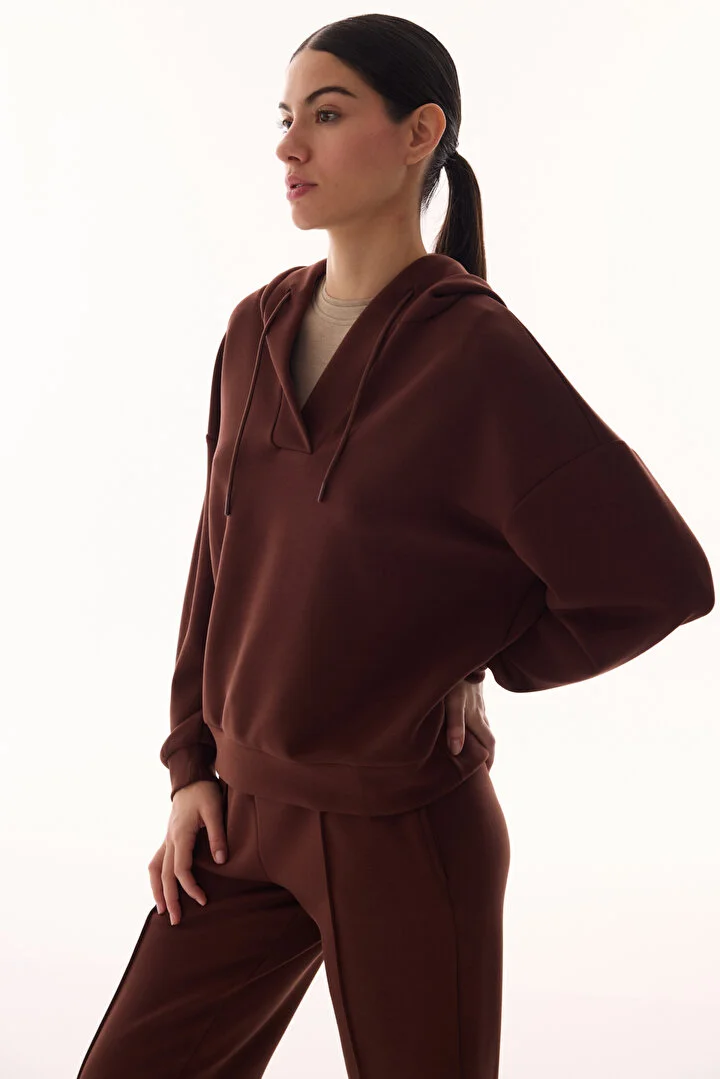 Silky Feel V Neck dukserica