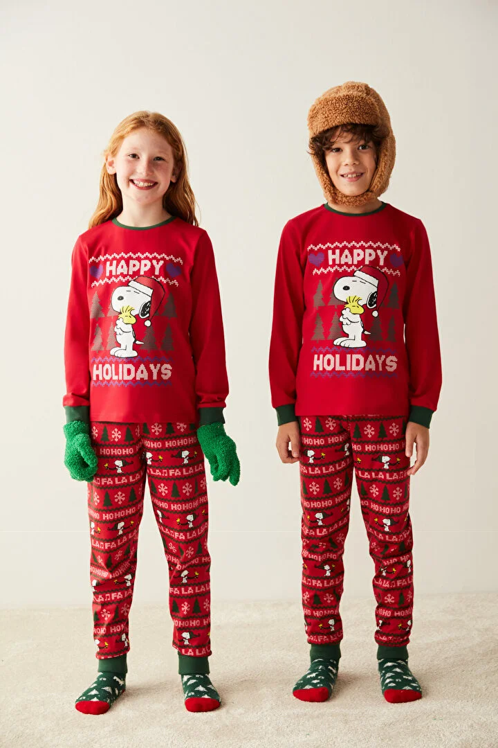 Unisex Snoopy Holiday 2u1 set pidžame
