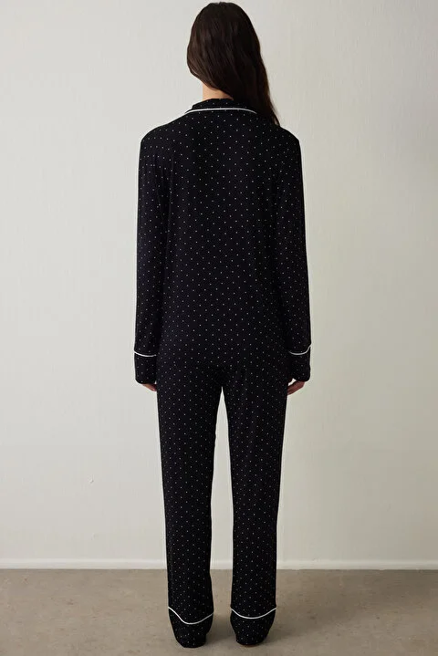 White Dotted pidžama set