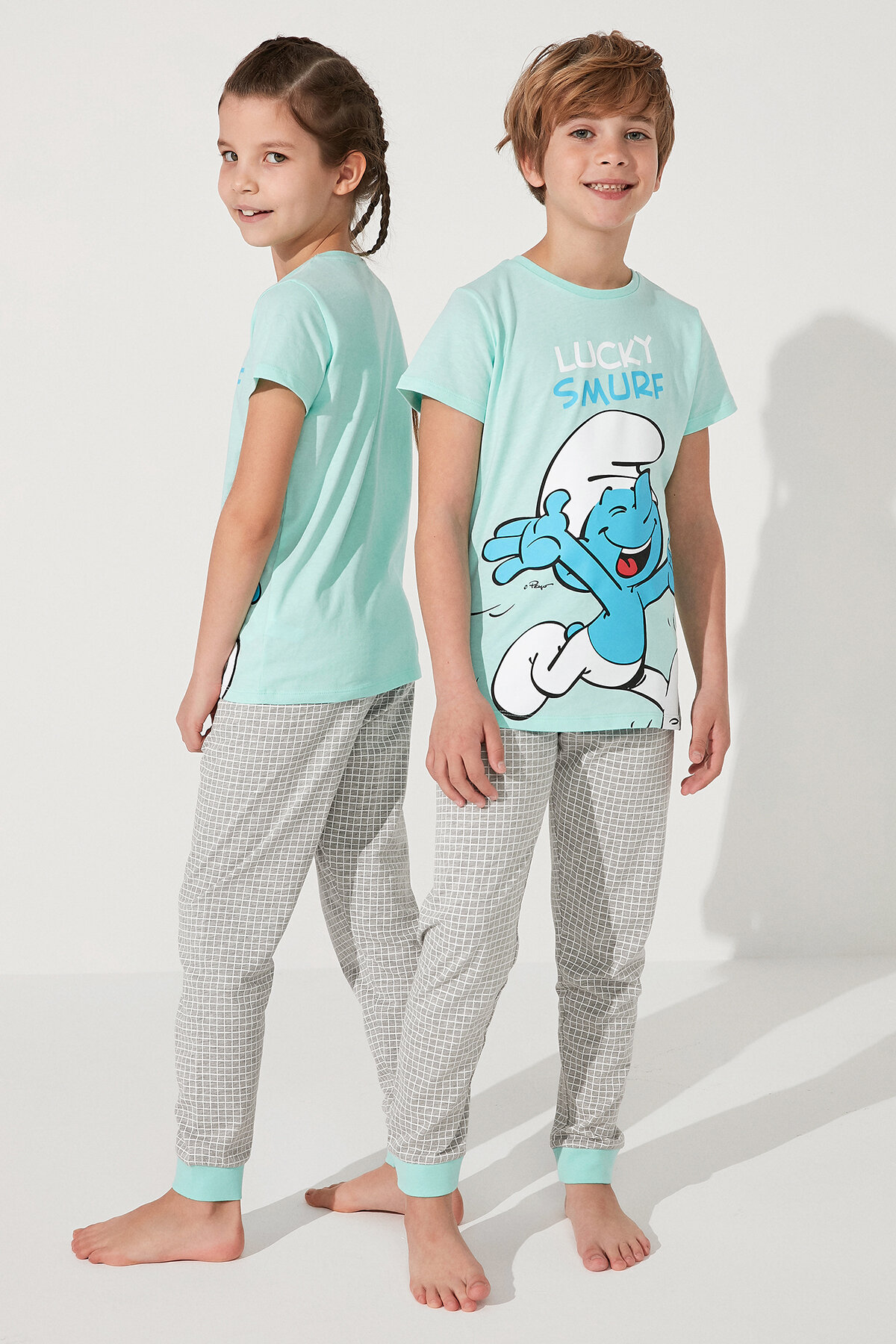 Unisex Smurf 2u1 set pidžame