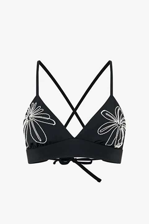 Embroidery Bralette Top