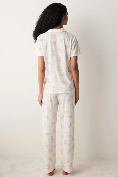 Yellow Bows pidžama set