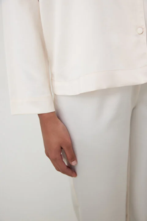 Satin Solid pidžama set
