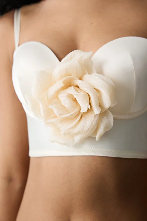Removable Rose Perfetto bustier