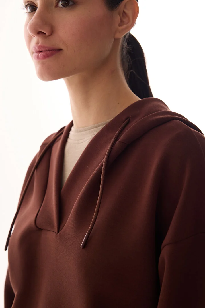 Silky Feel V Neck dukserica