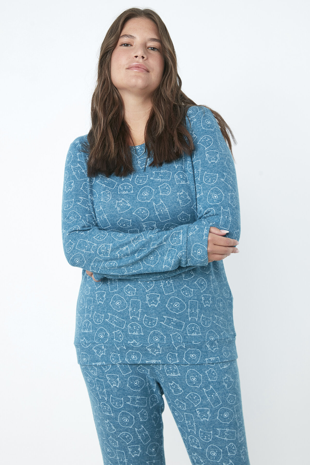 COZY FRIENDS LS PANT SET PT15