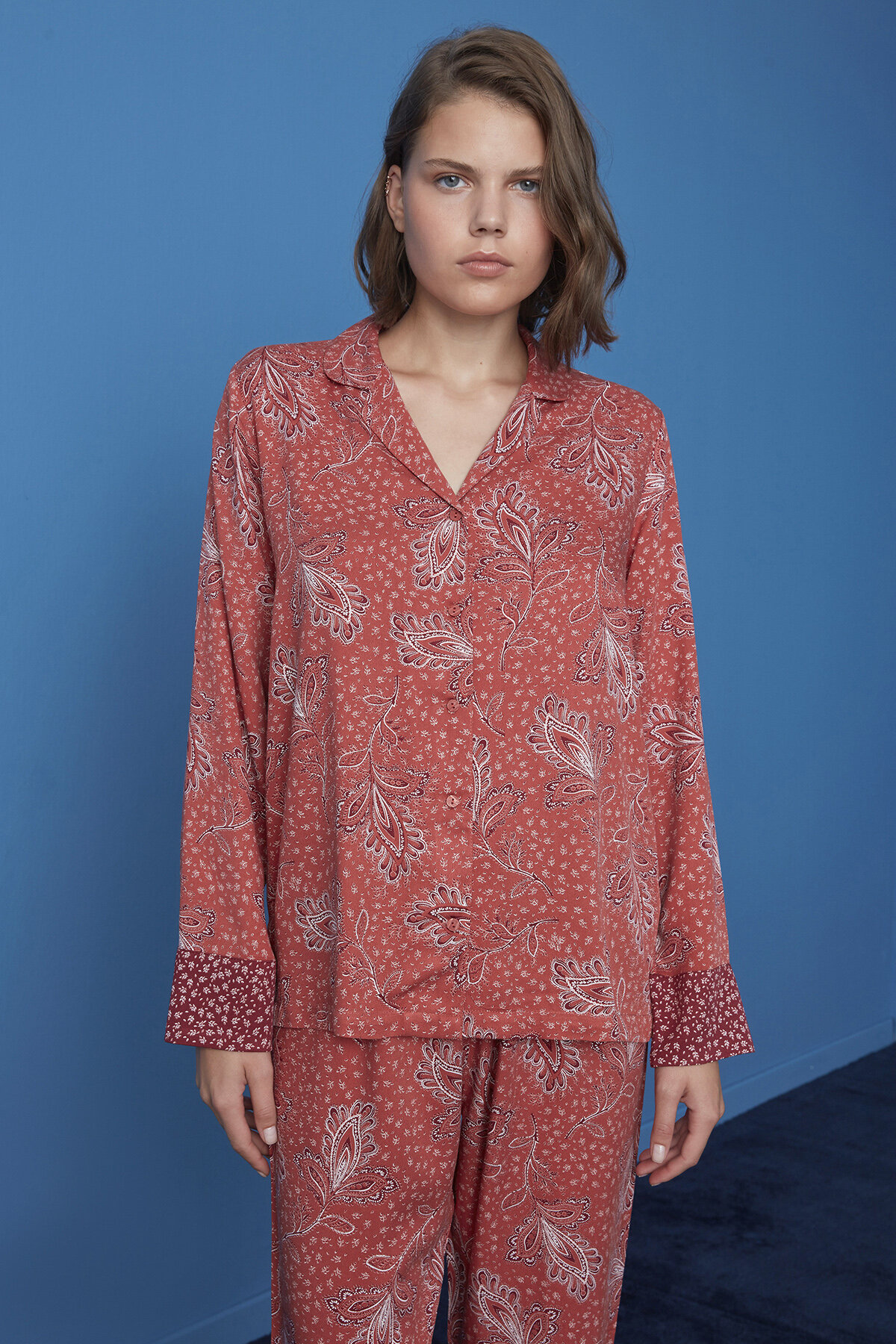FALLING LEAVES LS GOMLEK PANT SET RG30