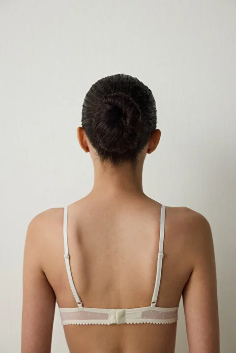 Broderie Mesh Triangle grudnjak