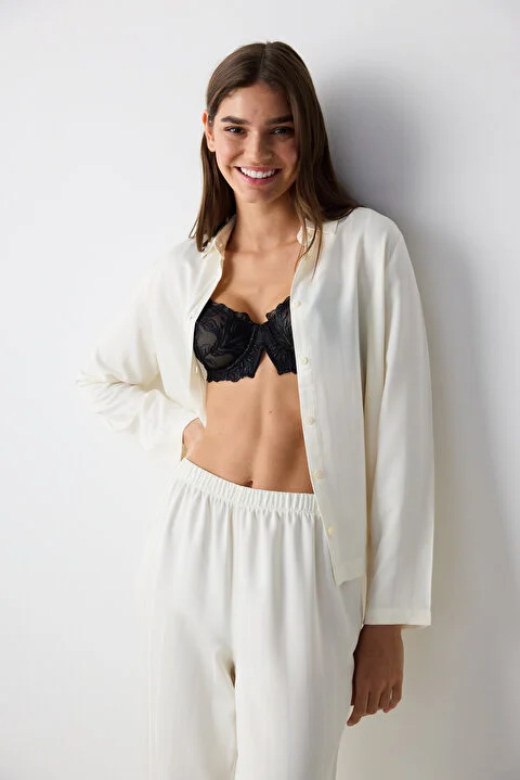 Carrie Ecru pidžama set