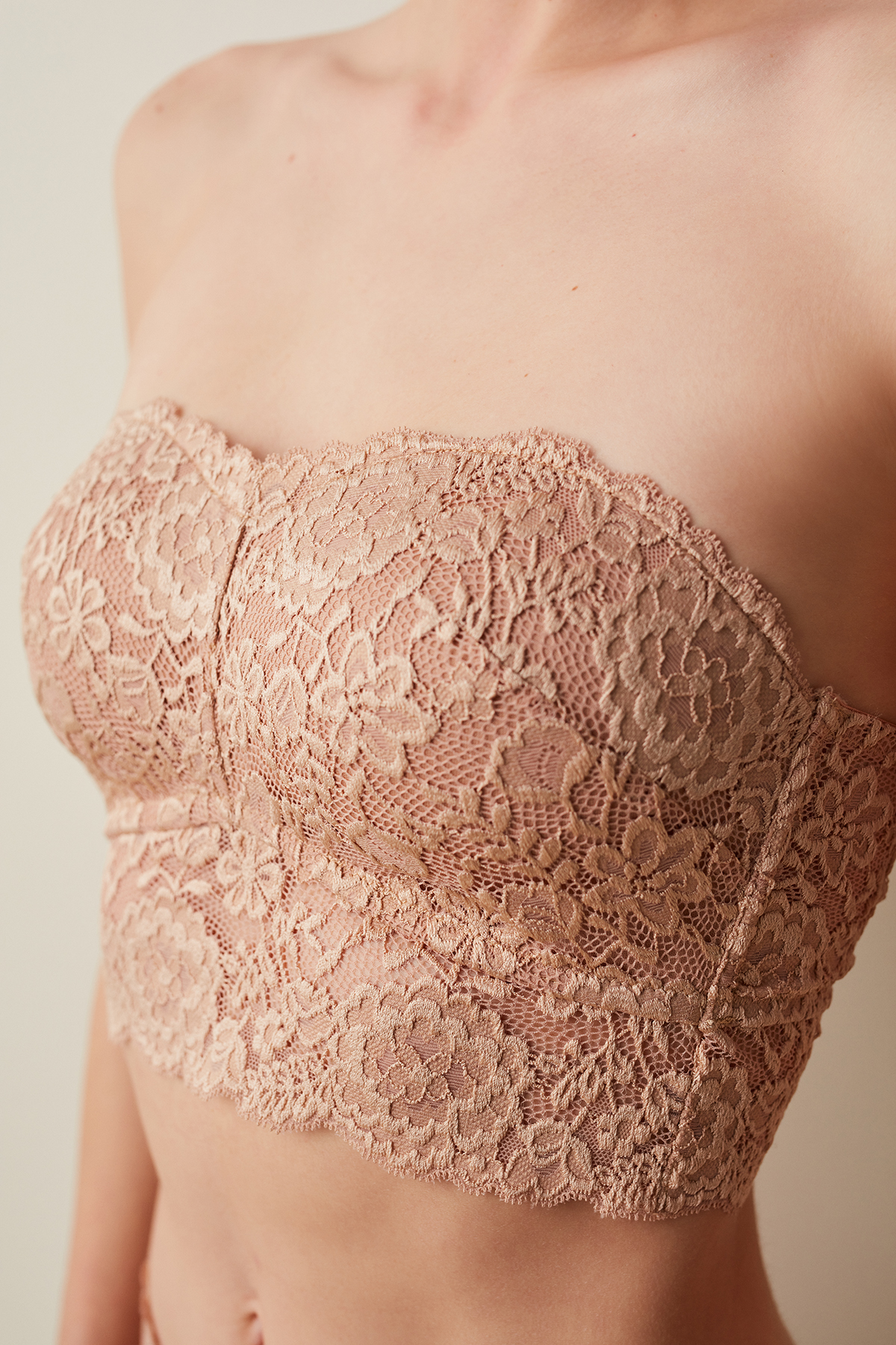 Bandeau Strapless bralet