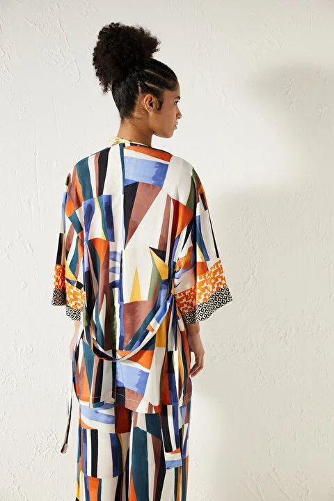 KIMONO SET ZANZIBAR CORAL