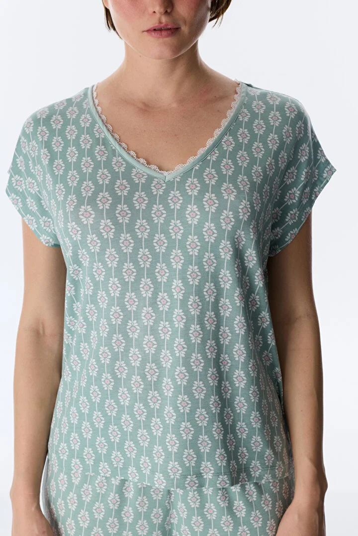 Alia Green kapri pidžama set