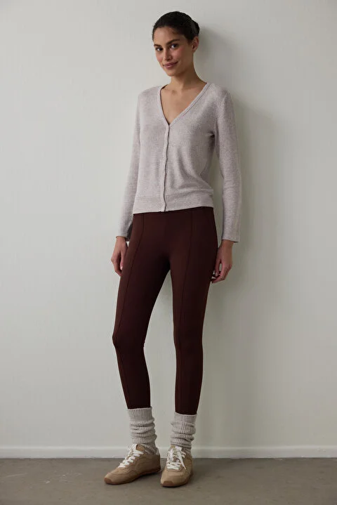 Hidden Zipper tajice