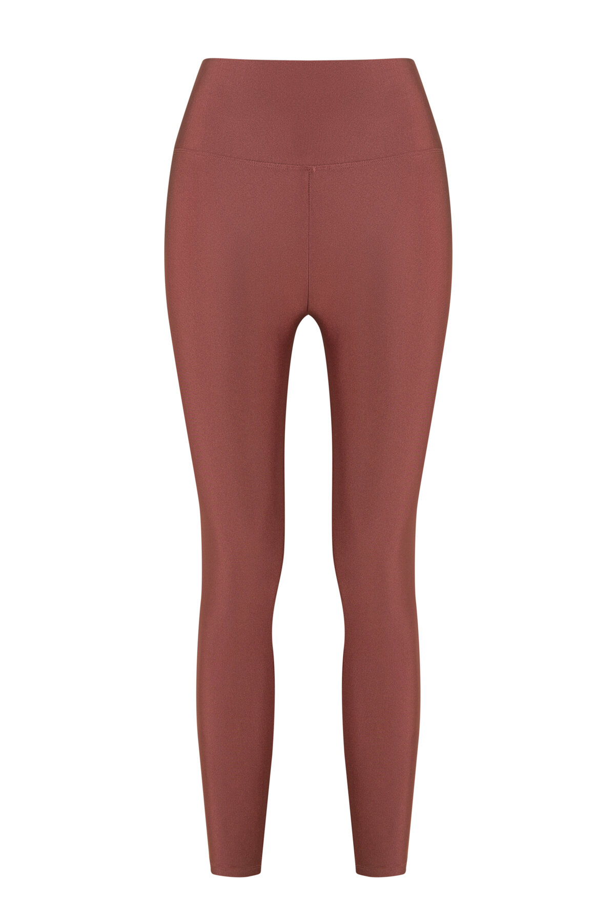 High Rise Stretchy Capri tajice
