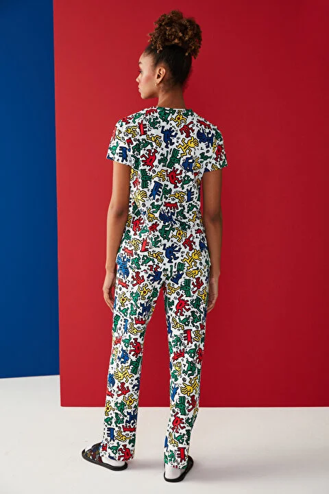 LIC KH COLORFUL SS PANT SET MIX