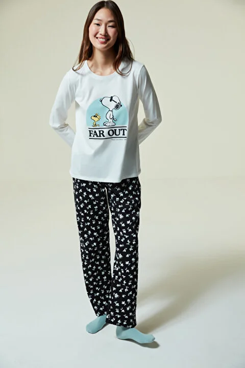 Lic Snoopy Far Out pidžama set