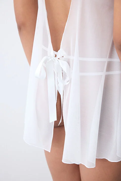 Broderie V Wire babydoll