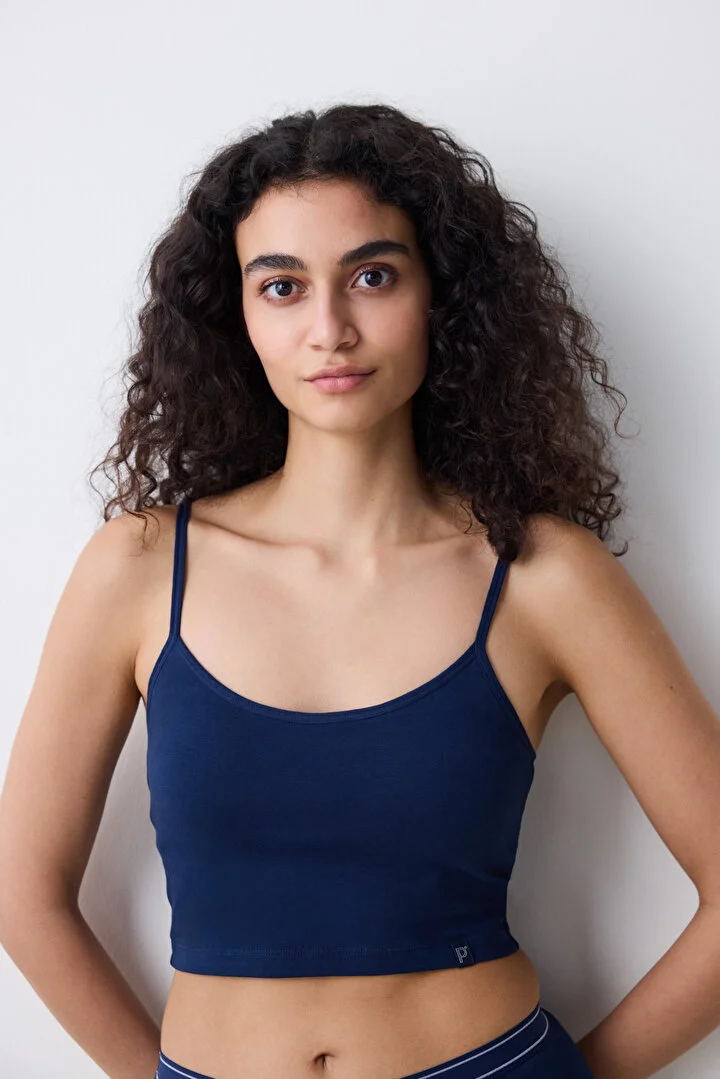 Removable Padded Crop majica