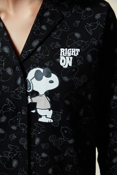Lic Snoopy Printed pidžama set
