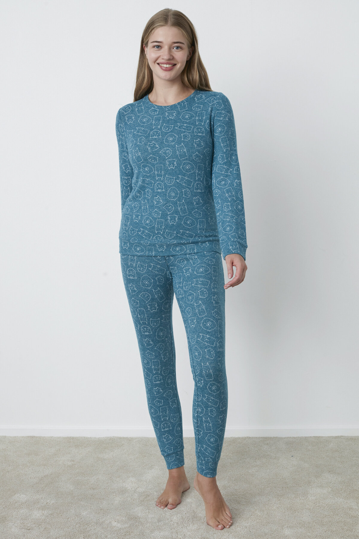 COZY FRIENDS LS PANT SET PT15