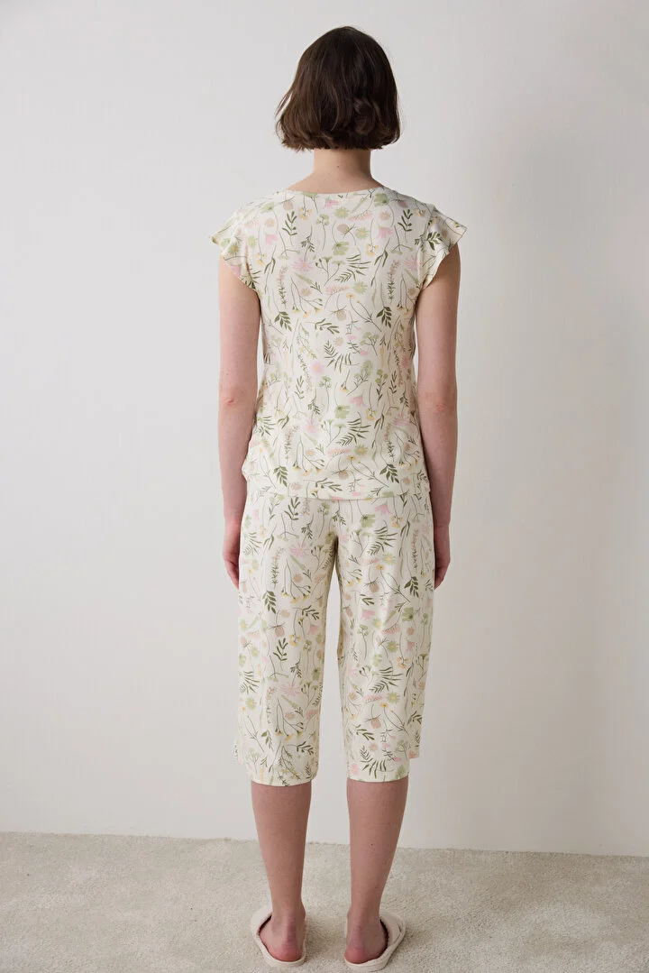 Iris Floral kapri pidžama set