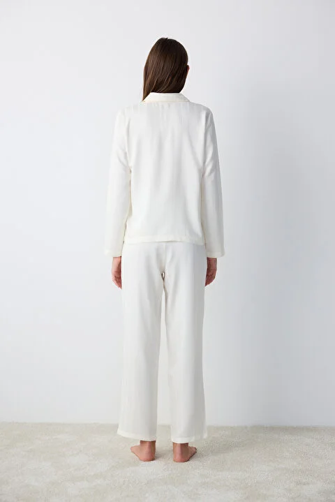 Carrie Ecru pidžama set