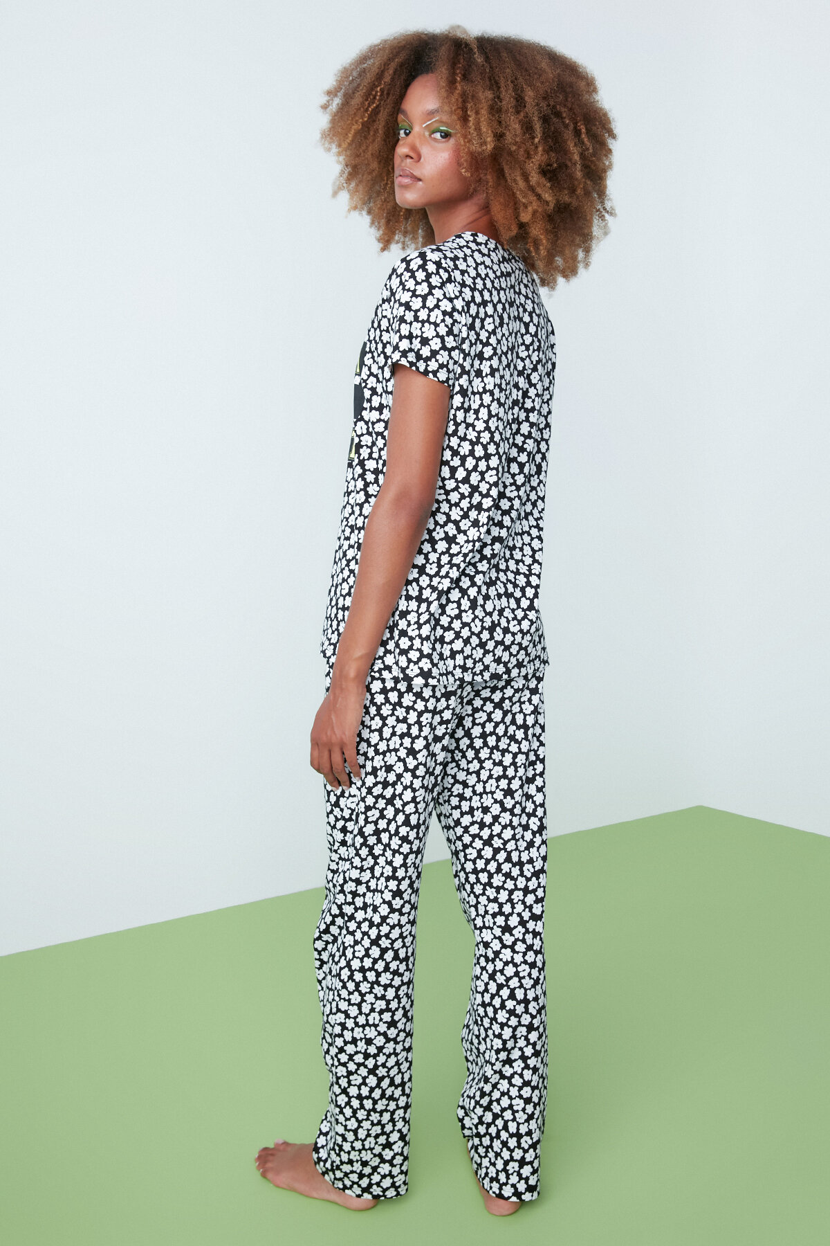 BU4U PERFECT SS PANT SET BK3